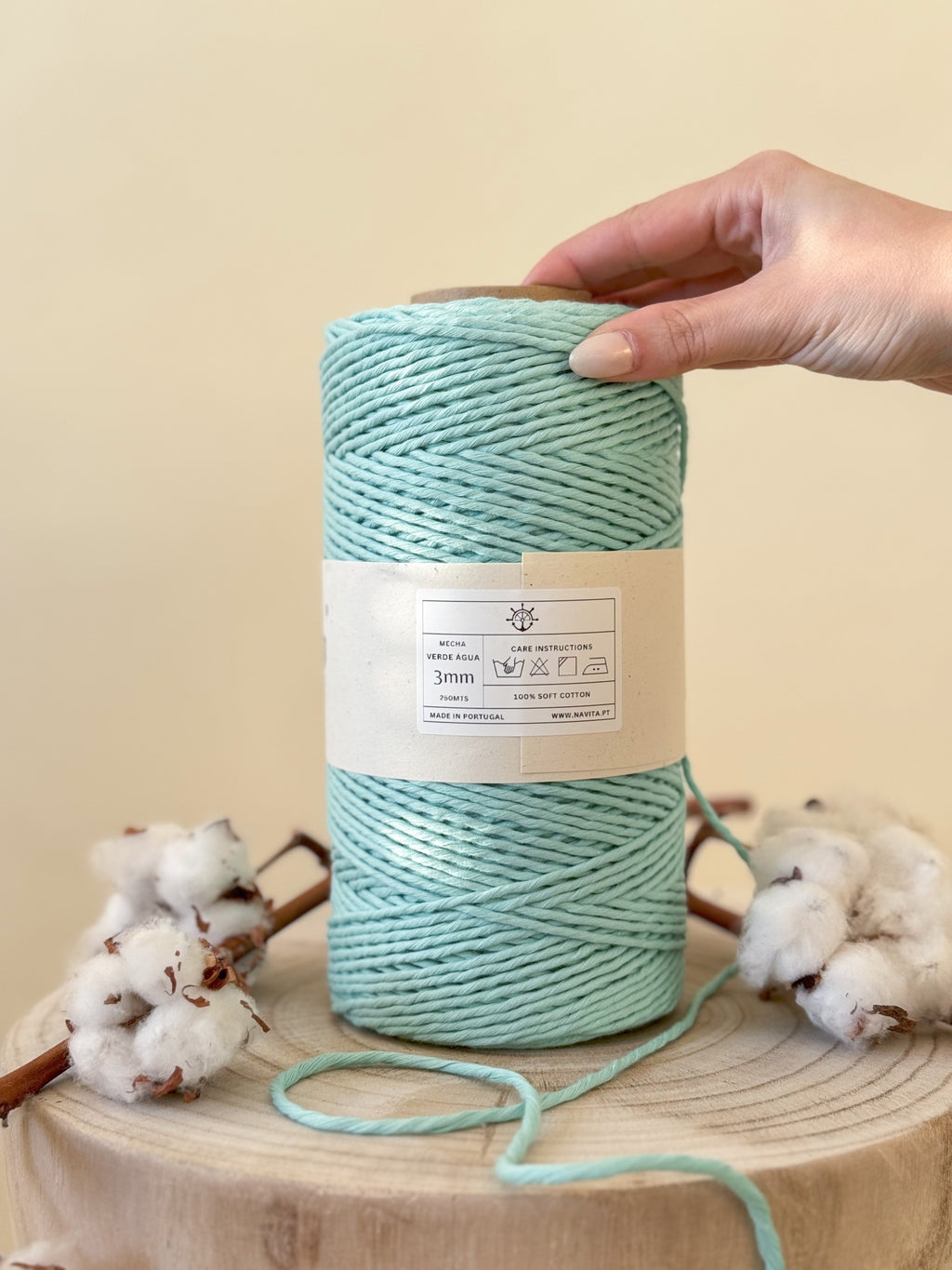 3mm Cotton Wick