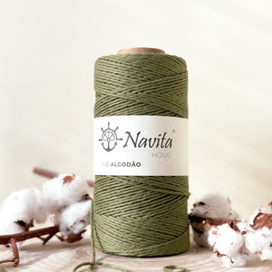 Mèche en coton de 2 mm 