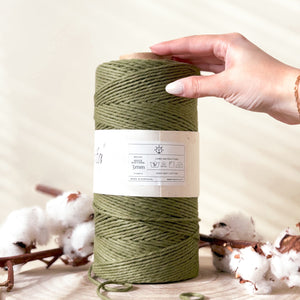 Mèche en coton de 6 mm 