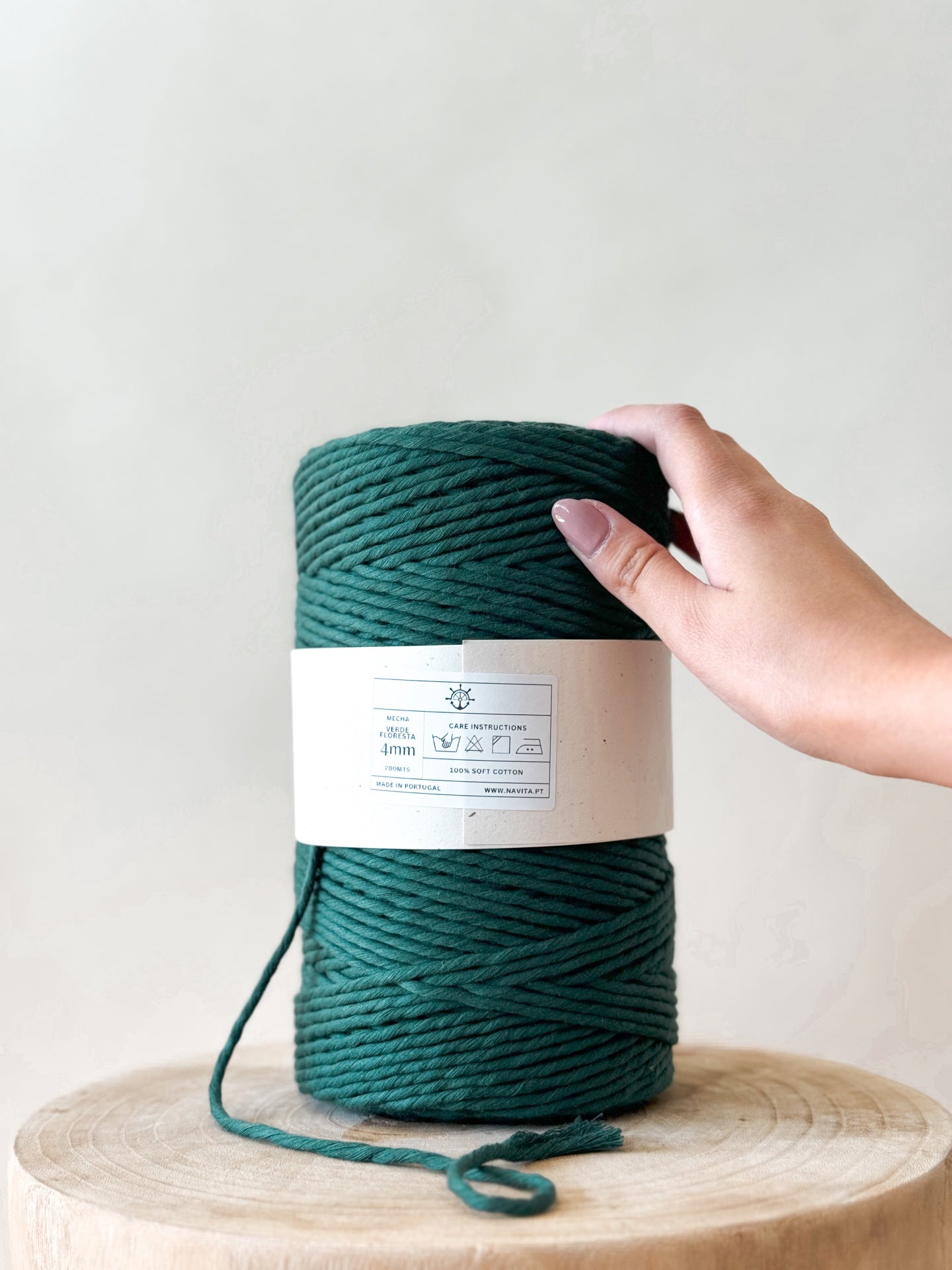 Mecha de Algodão 4mm