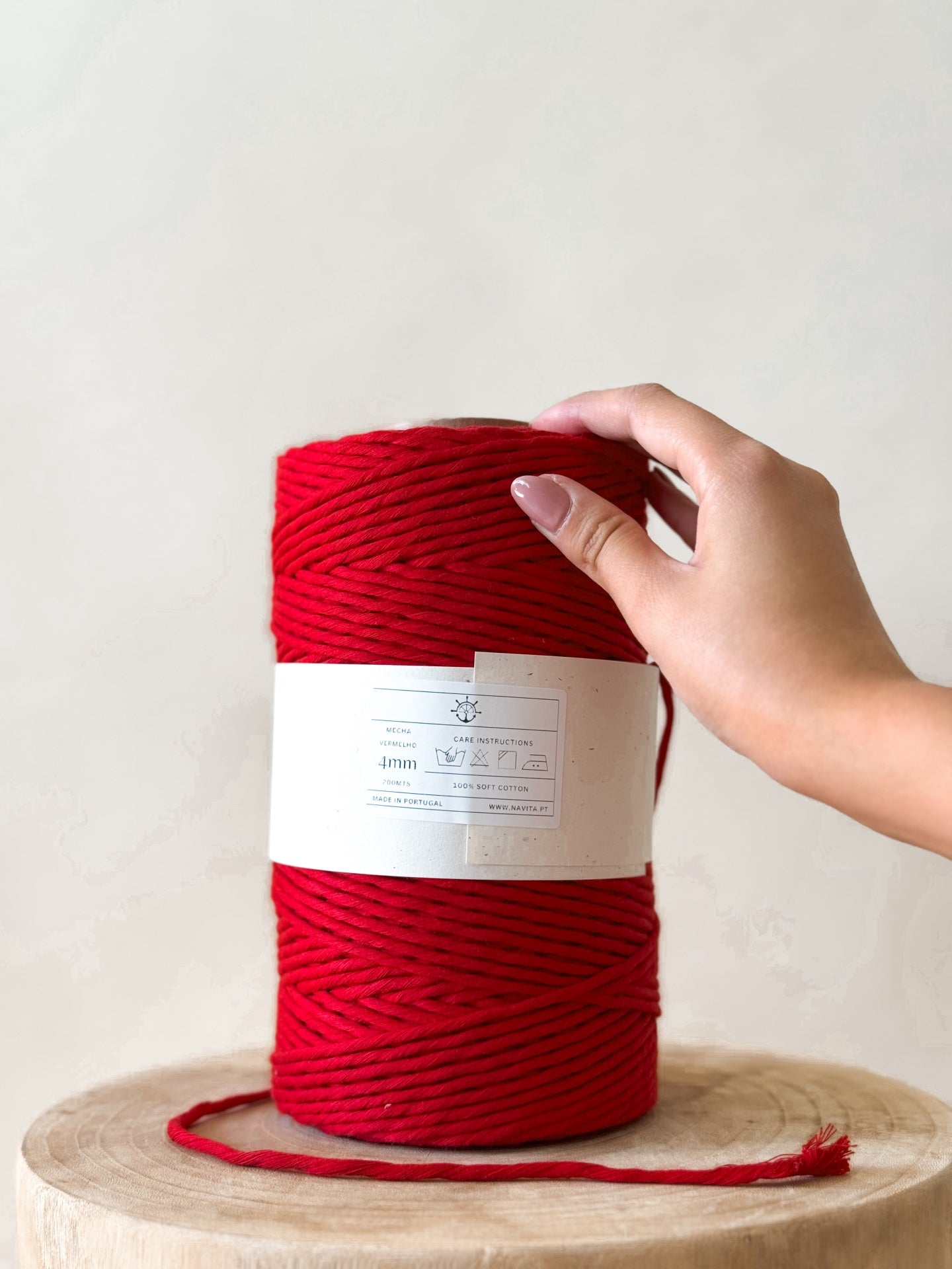 Mecha de Algodão 4mm