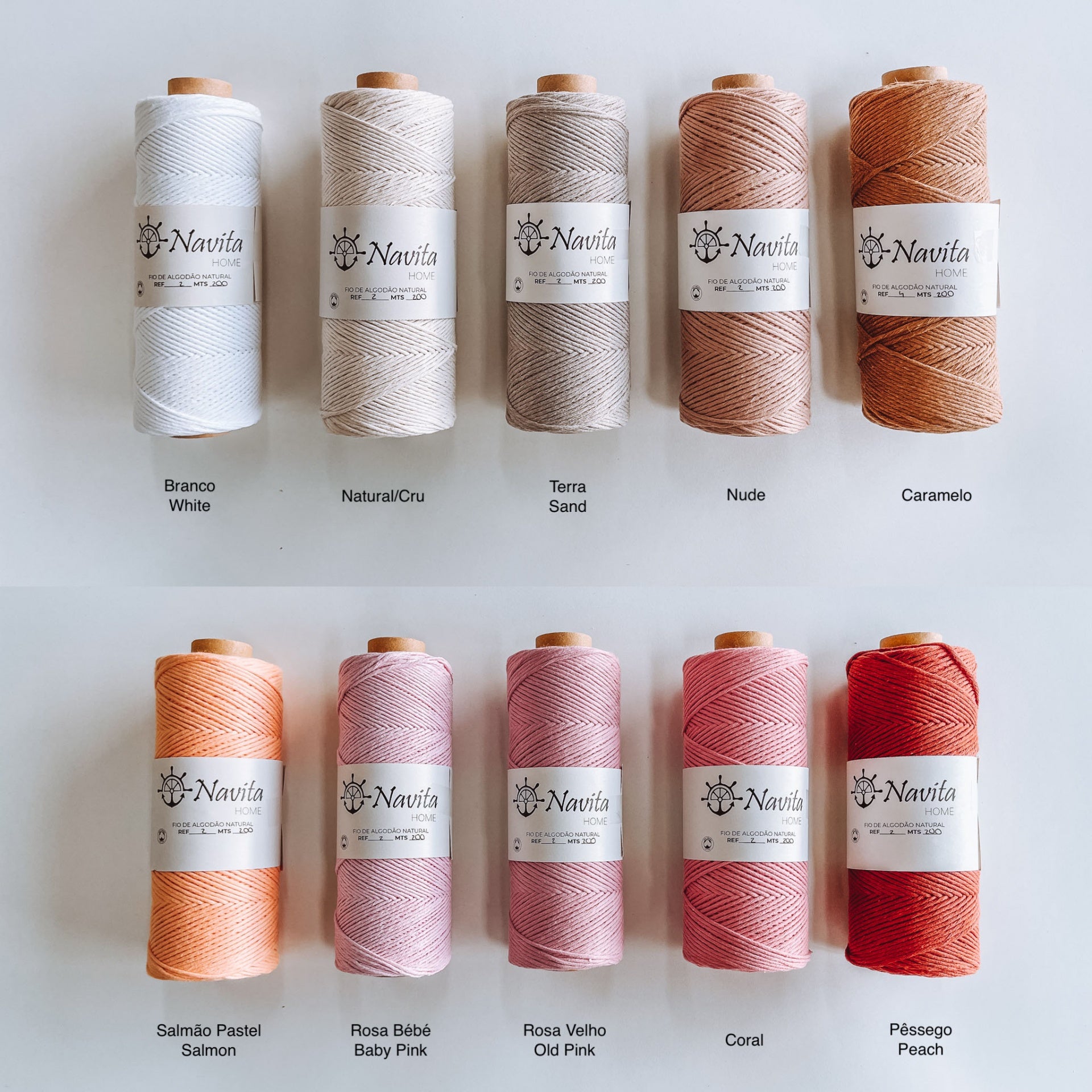 Mecha de Algodão 2mm Avulso