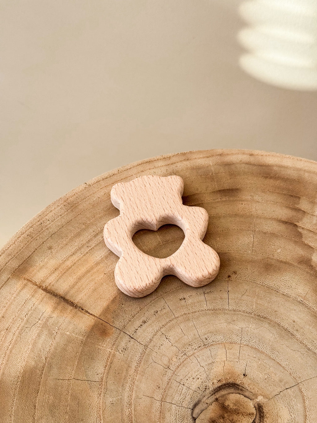 Mordedor de madera para bebé