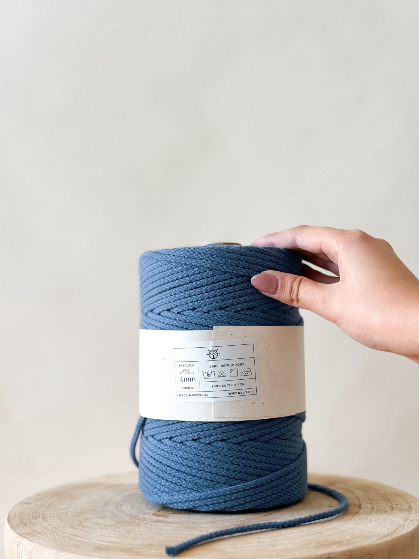 Parallel Braided Cotton Wire 4mm