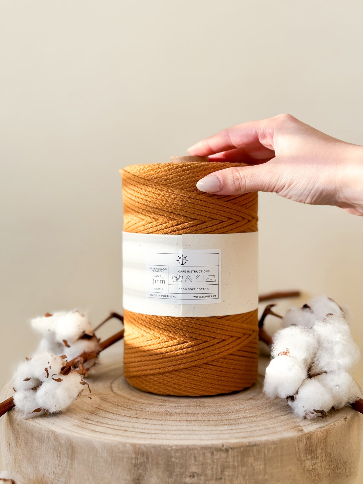 Parallel Braided Cotton Wire 3mm