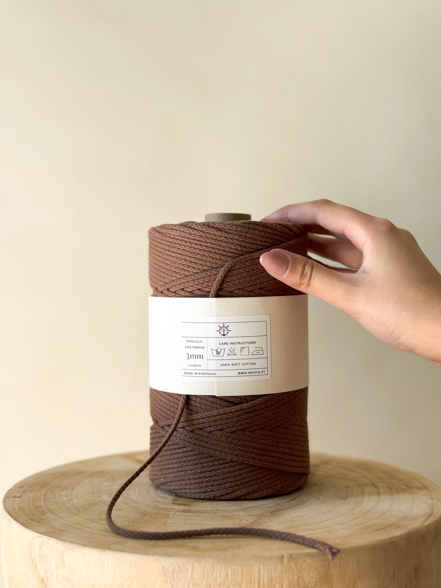 Parallel Braided Cotton Wire 3mm