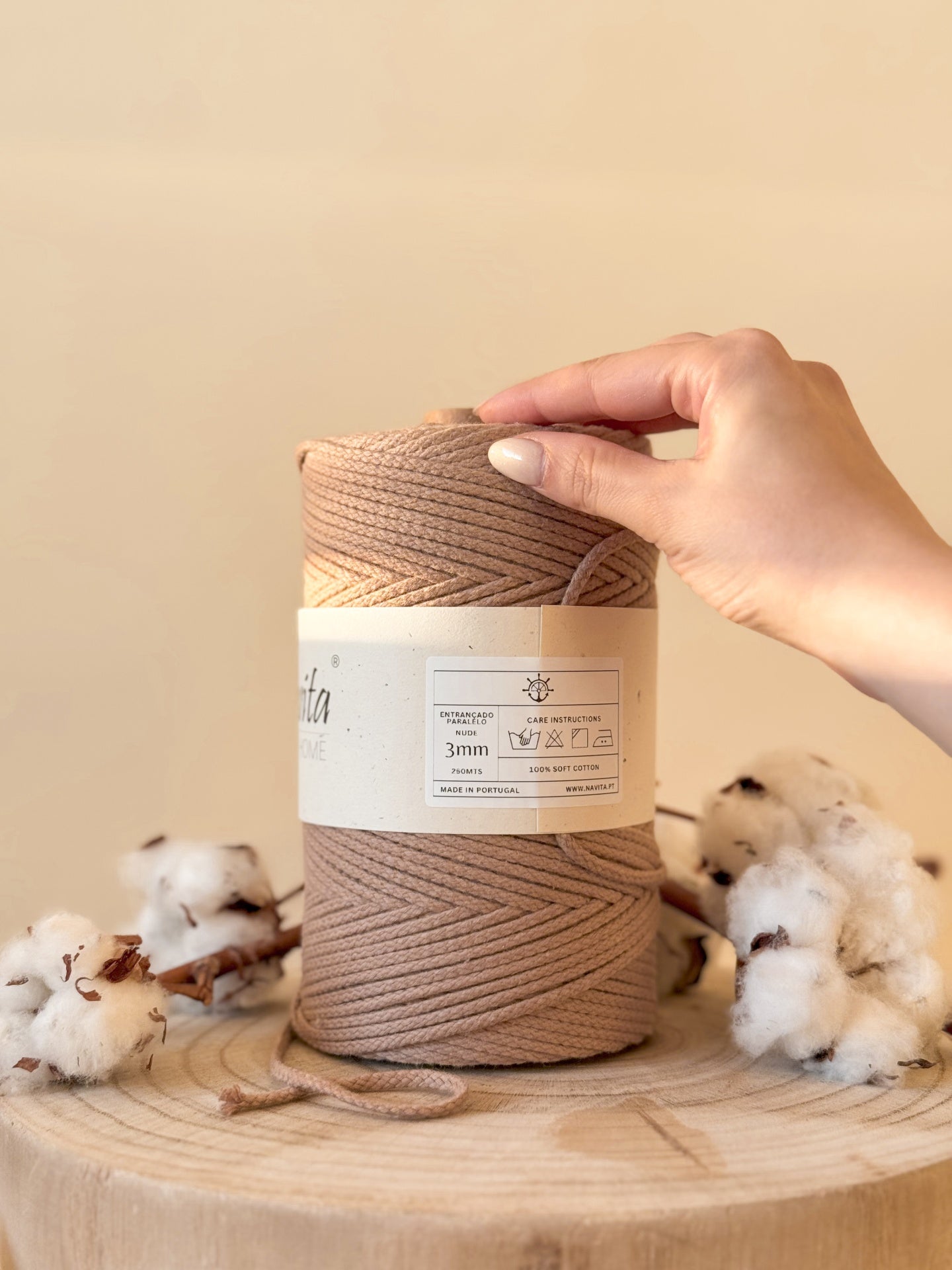 Parallel Braided Cotton Wire 3mm