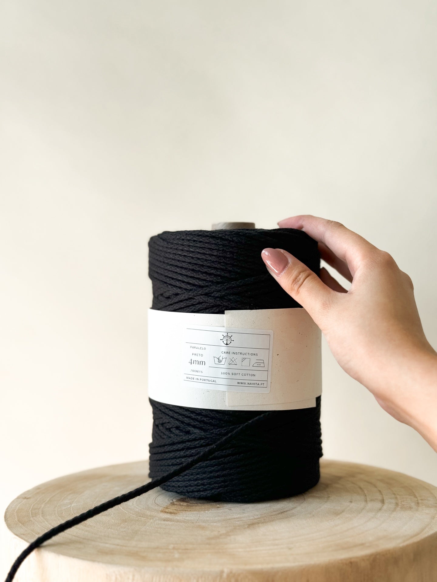 Parallel Braided Cotton Wire 4mm