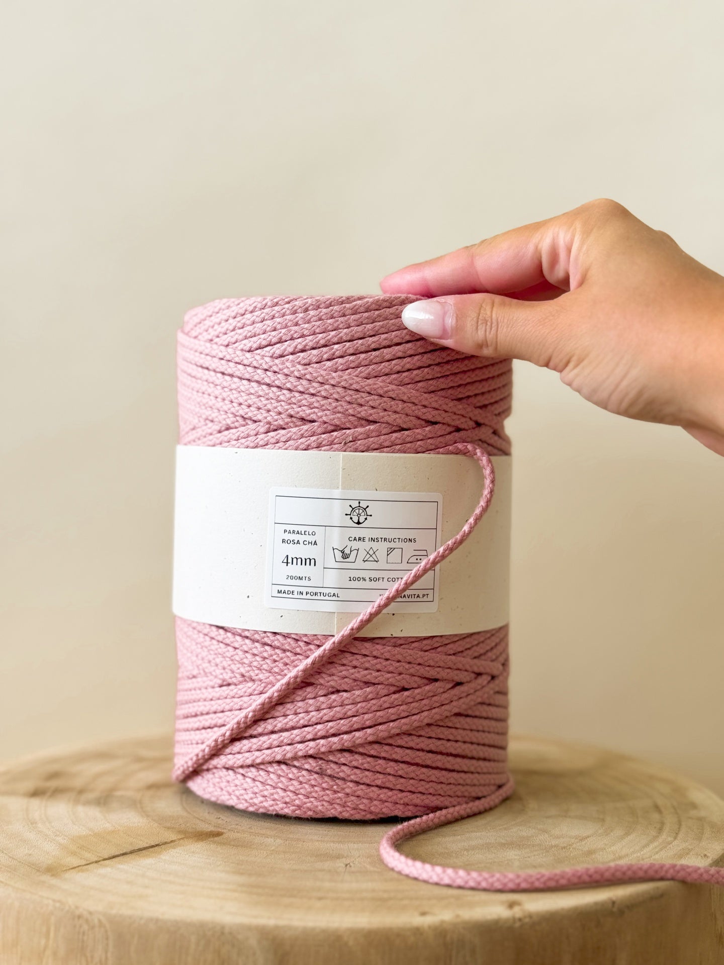 Parallel Braided Cotton Wire 4mm