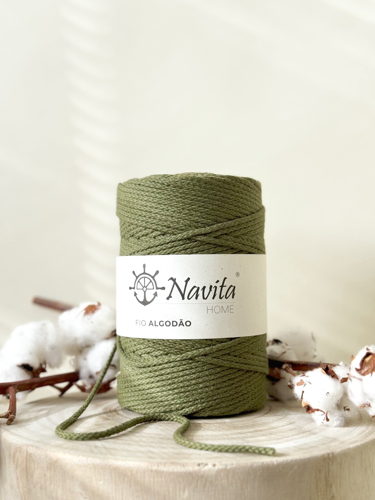 Parallel Braided Cotton Wire 4mm