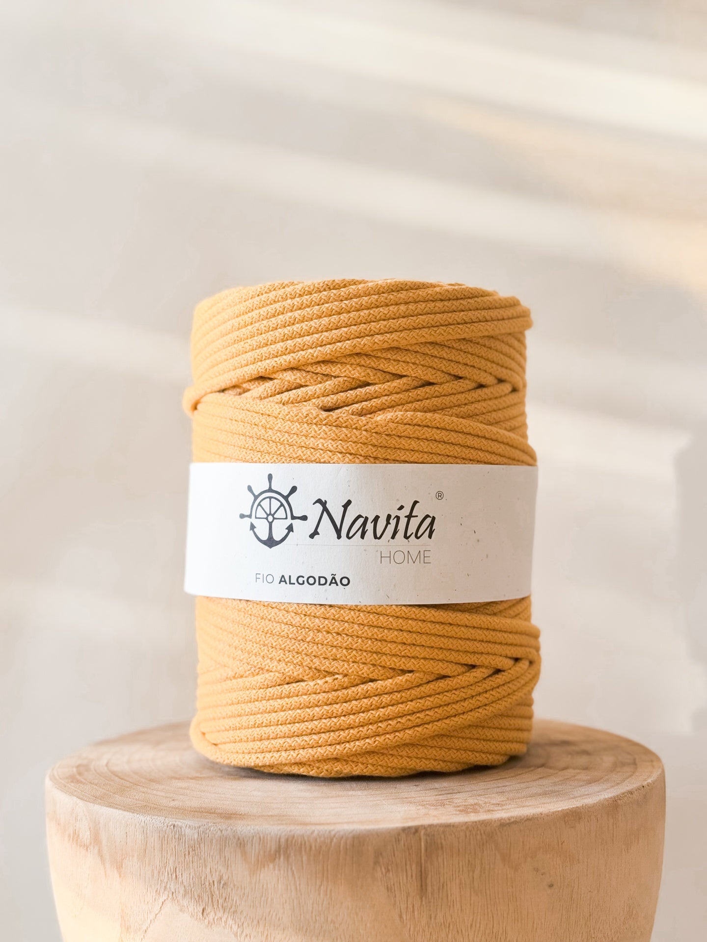 Fio Tricotado Algodão Com Alma 5mm