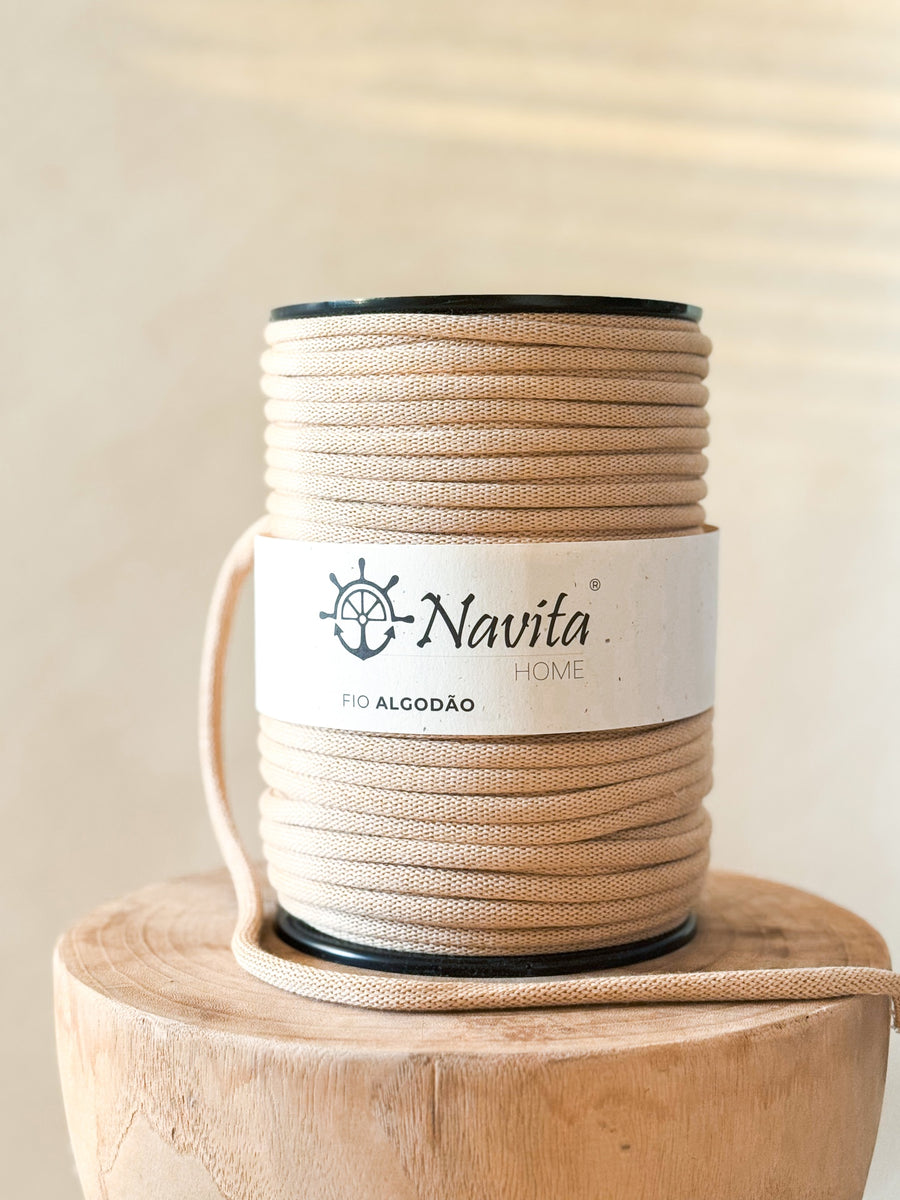 Cotton Knitted Yarn 8mm
