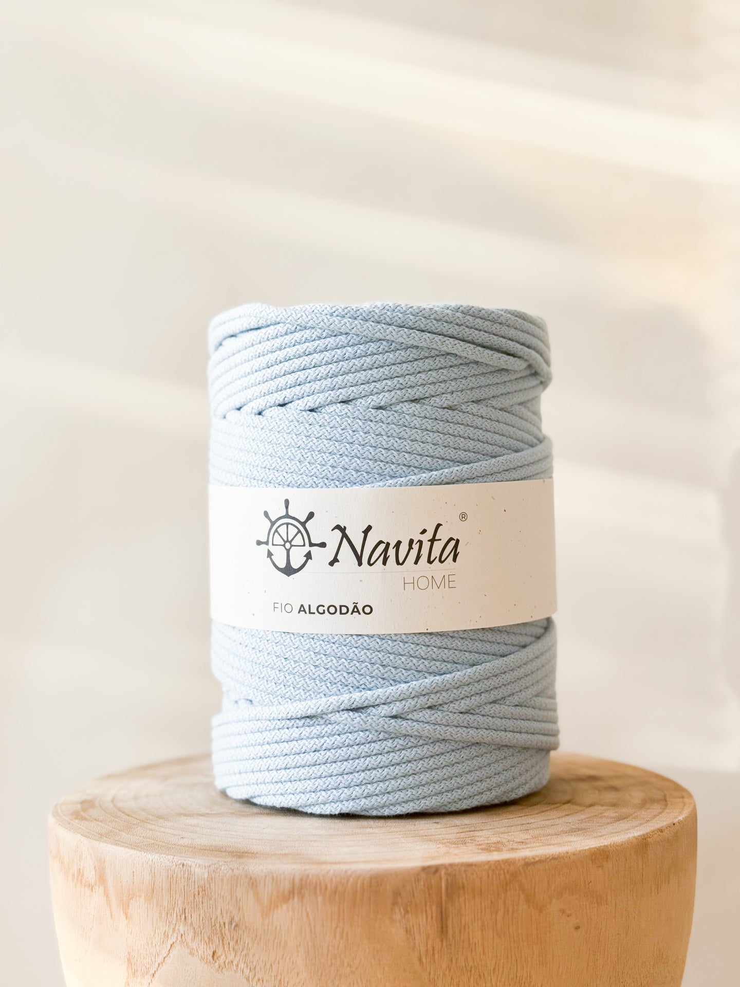 Fio Tricotado Algodão Com Alma 5mm