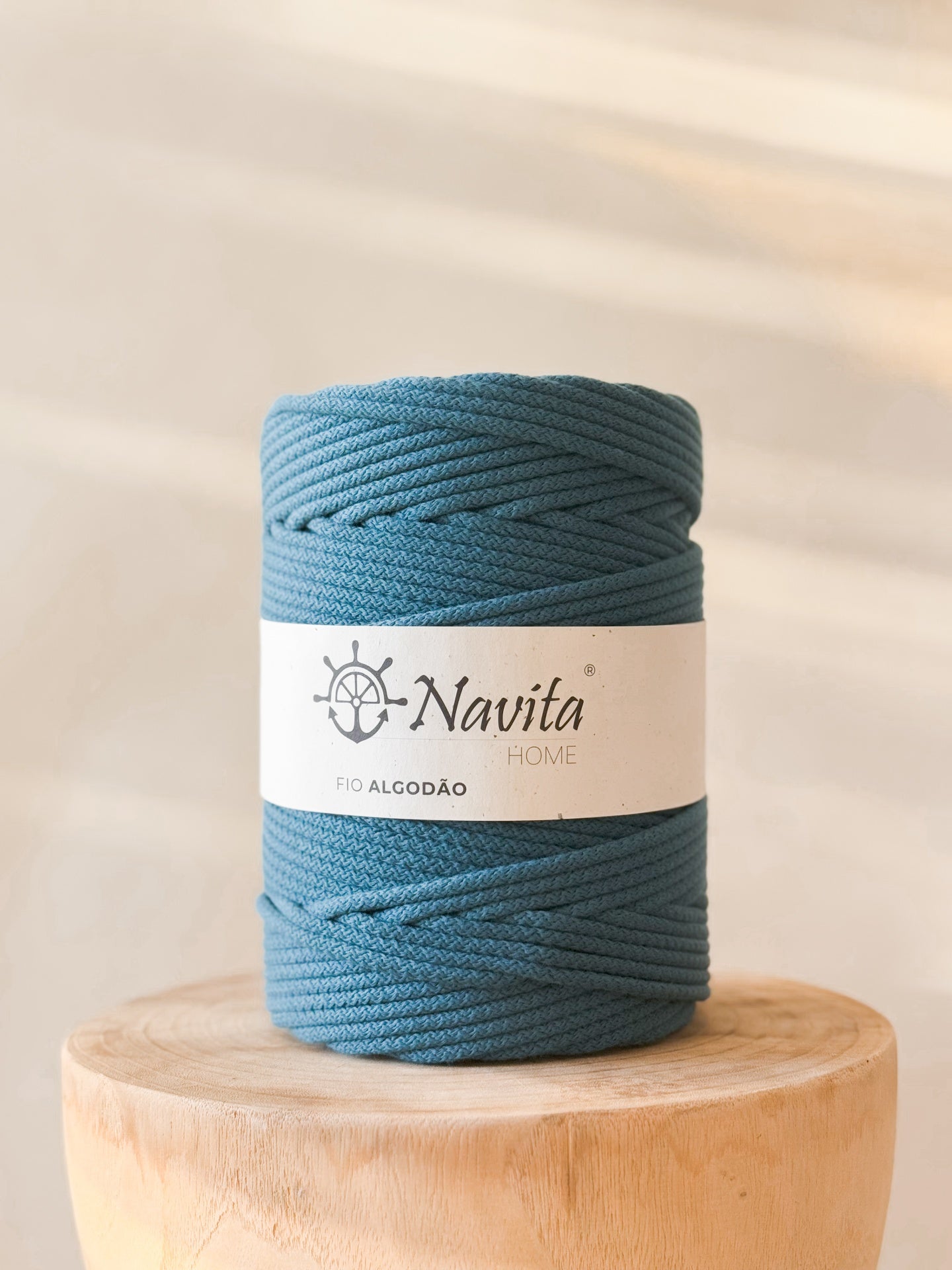 Fio Tricotado Algodão Com Alma 5mm