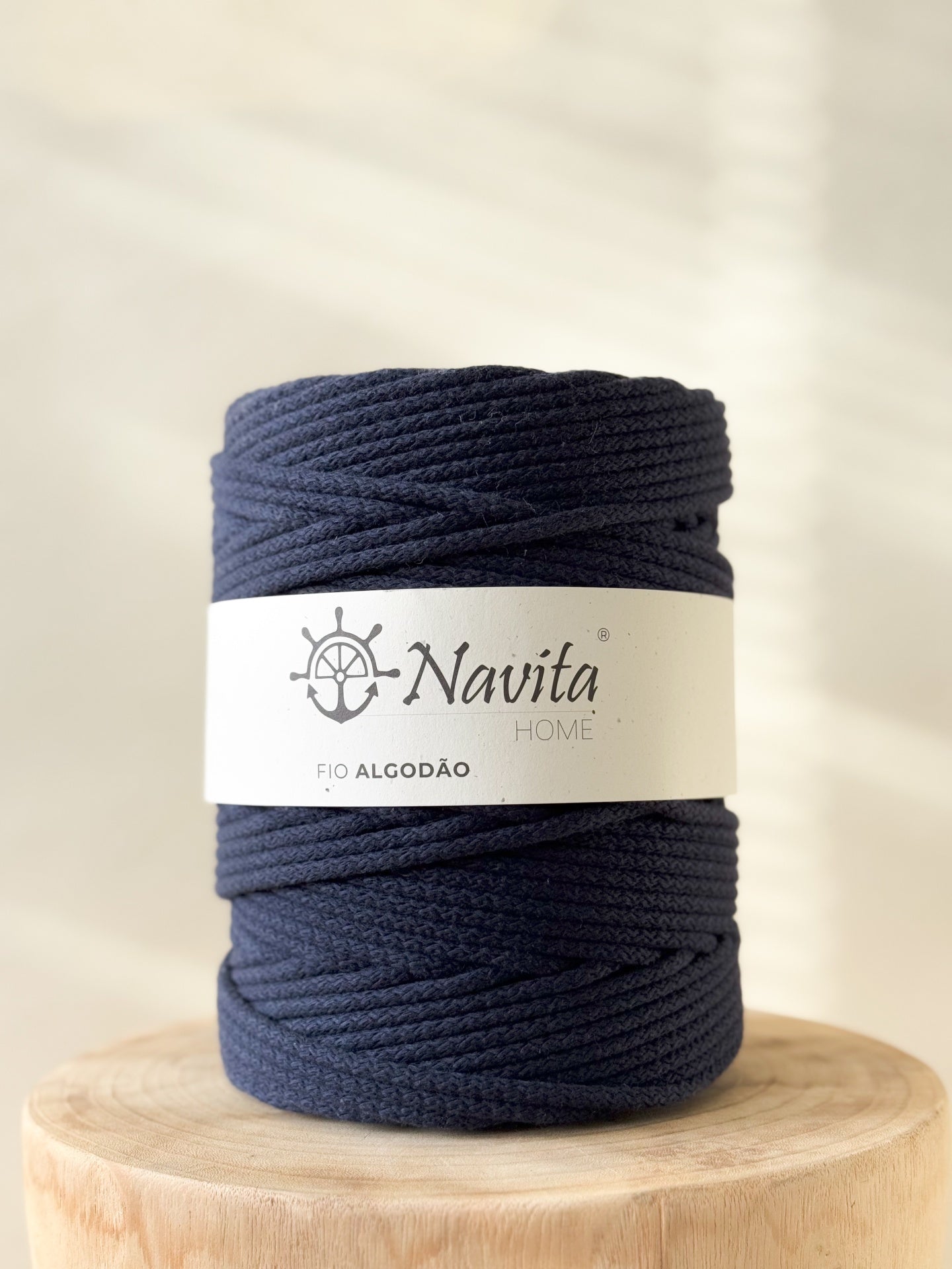 Fio Tricotado Algodão Com Alma 5mm