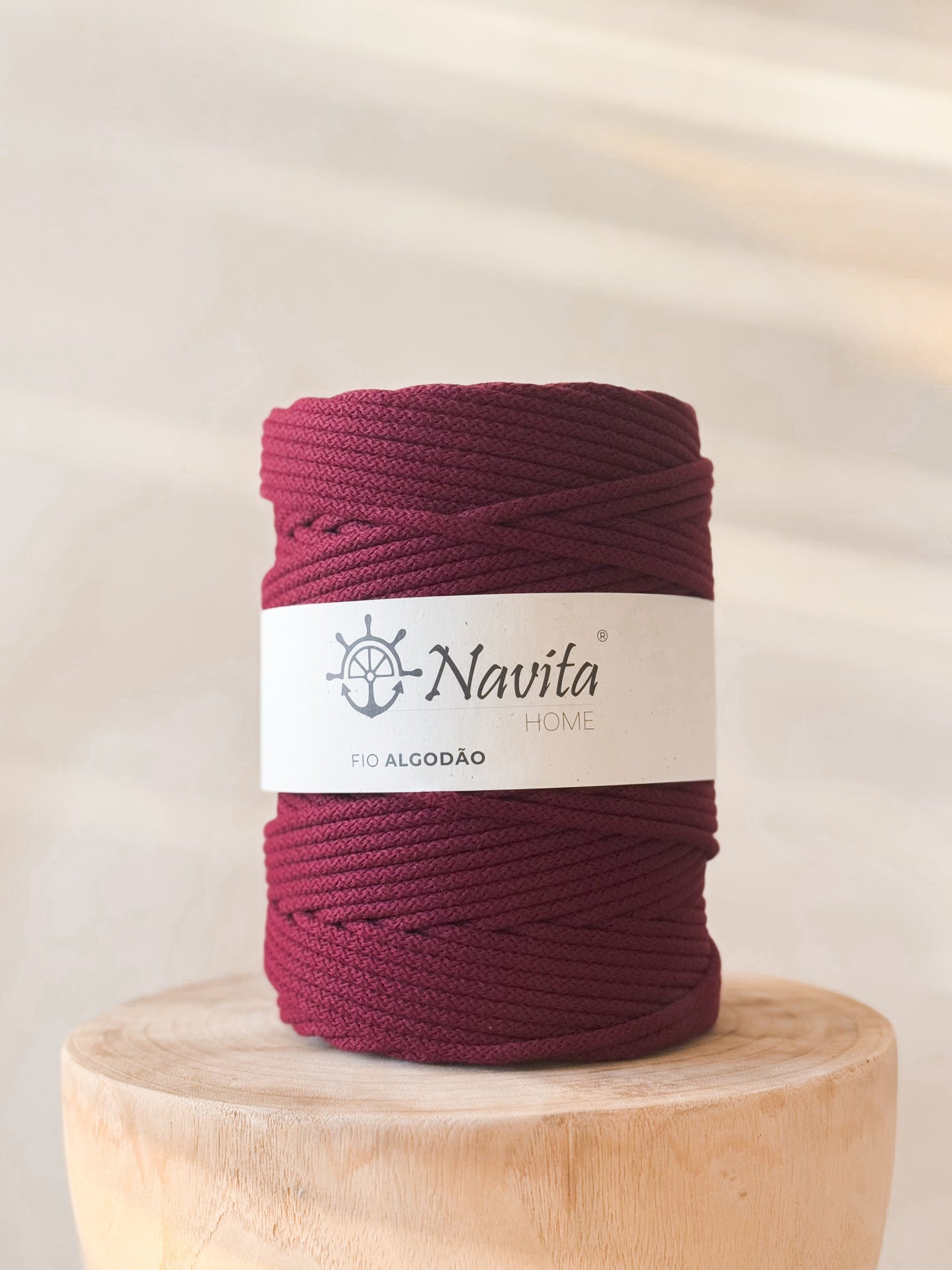 Fio Tricotado Algodão Com Alma 5mm