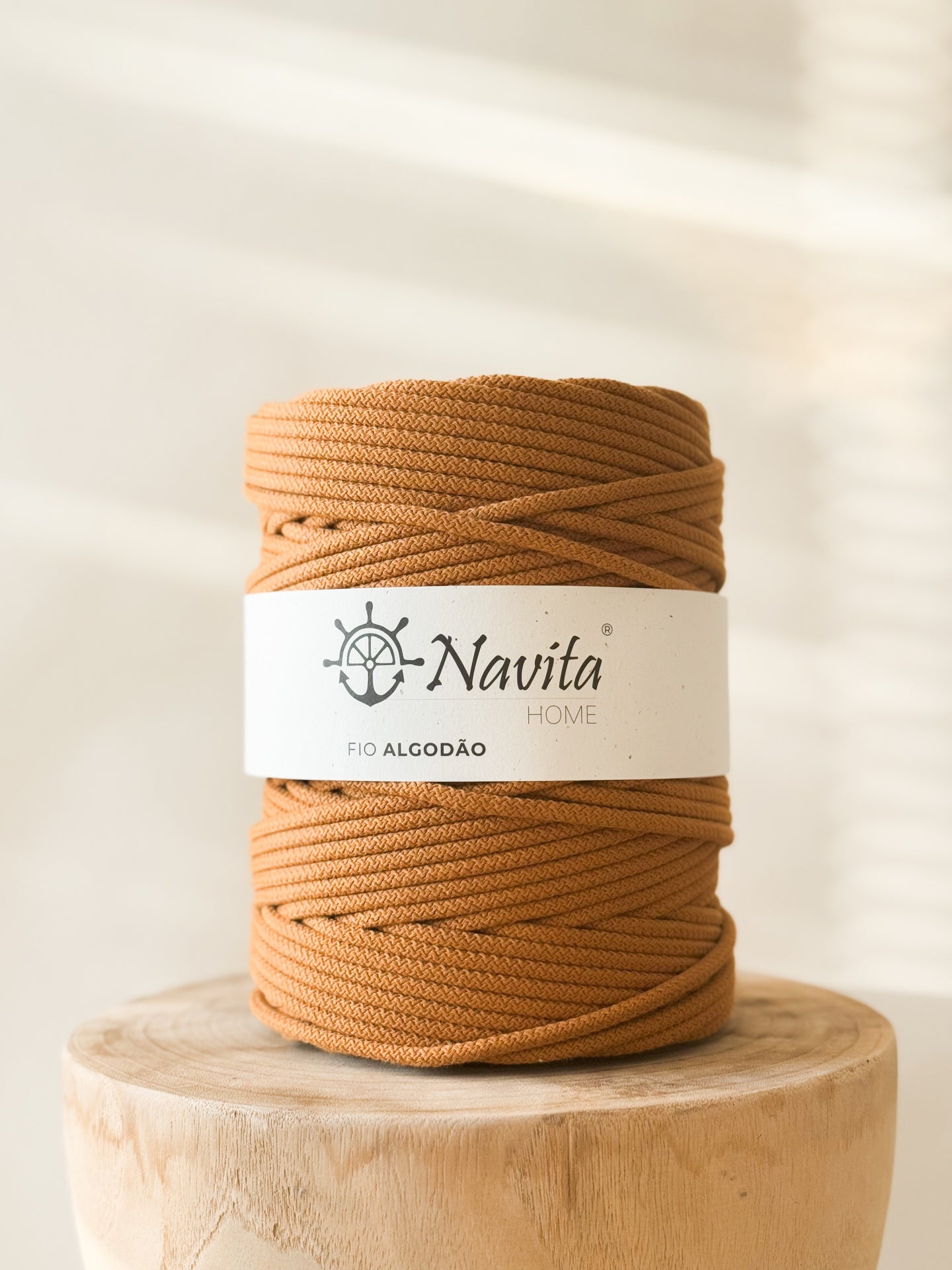 Fio Tricotado Algodão Com Alma 5mm
