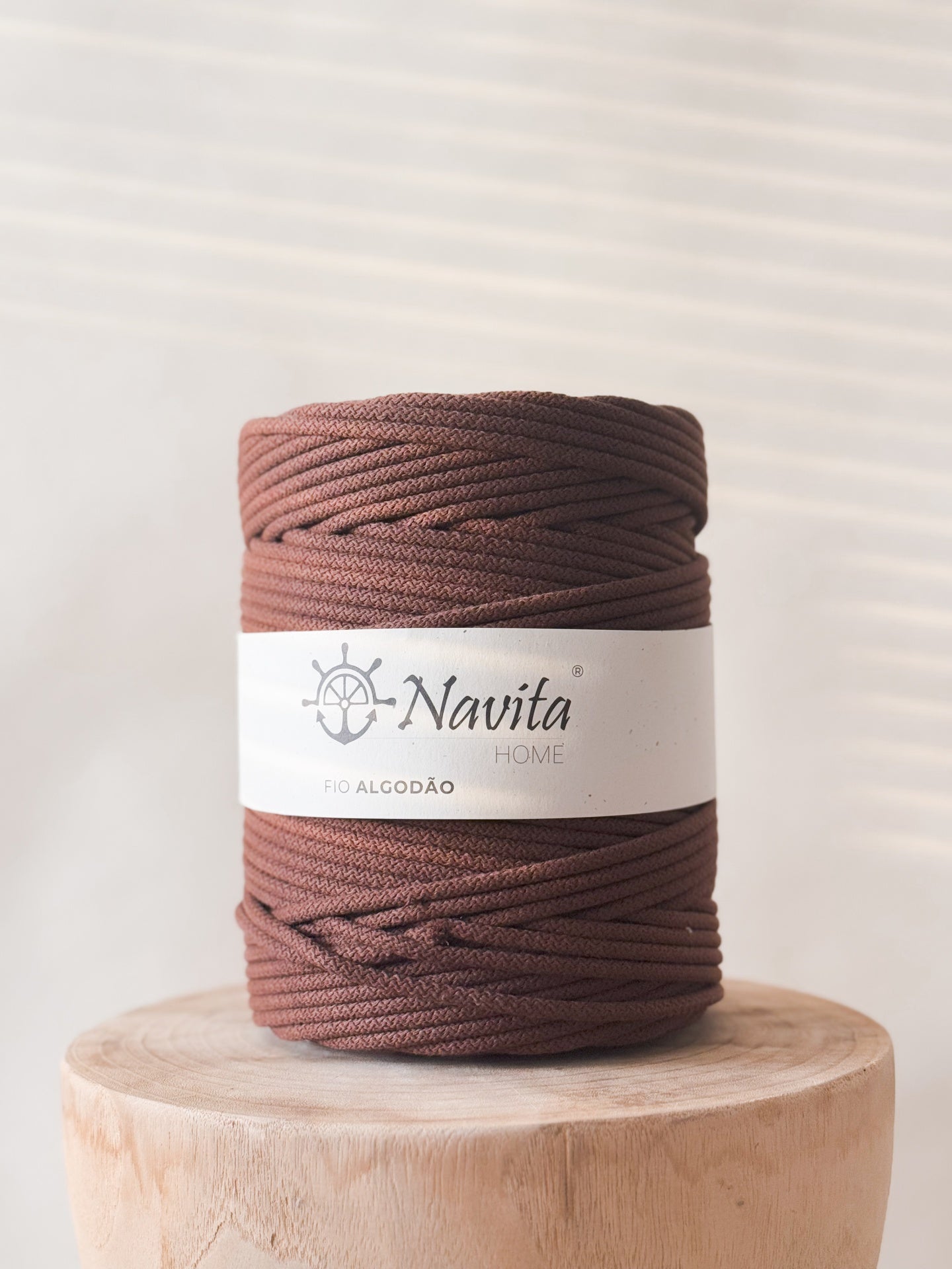 Fio Tricotado Algodão Com Alma 5mm