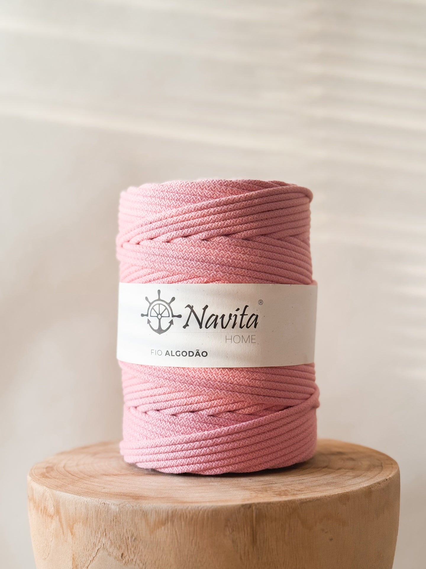 Fio Tricotado Algodão Com Alma 5mm