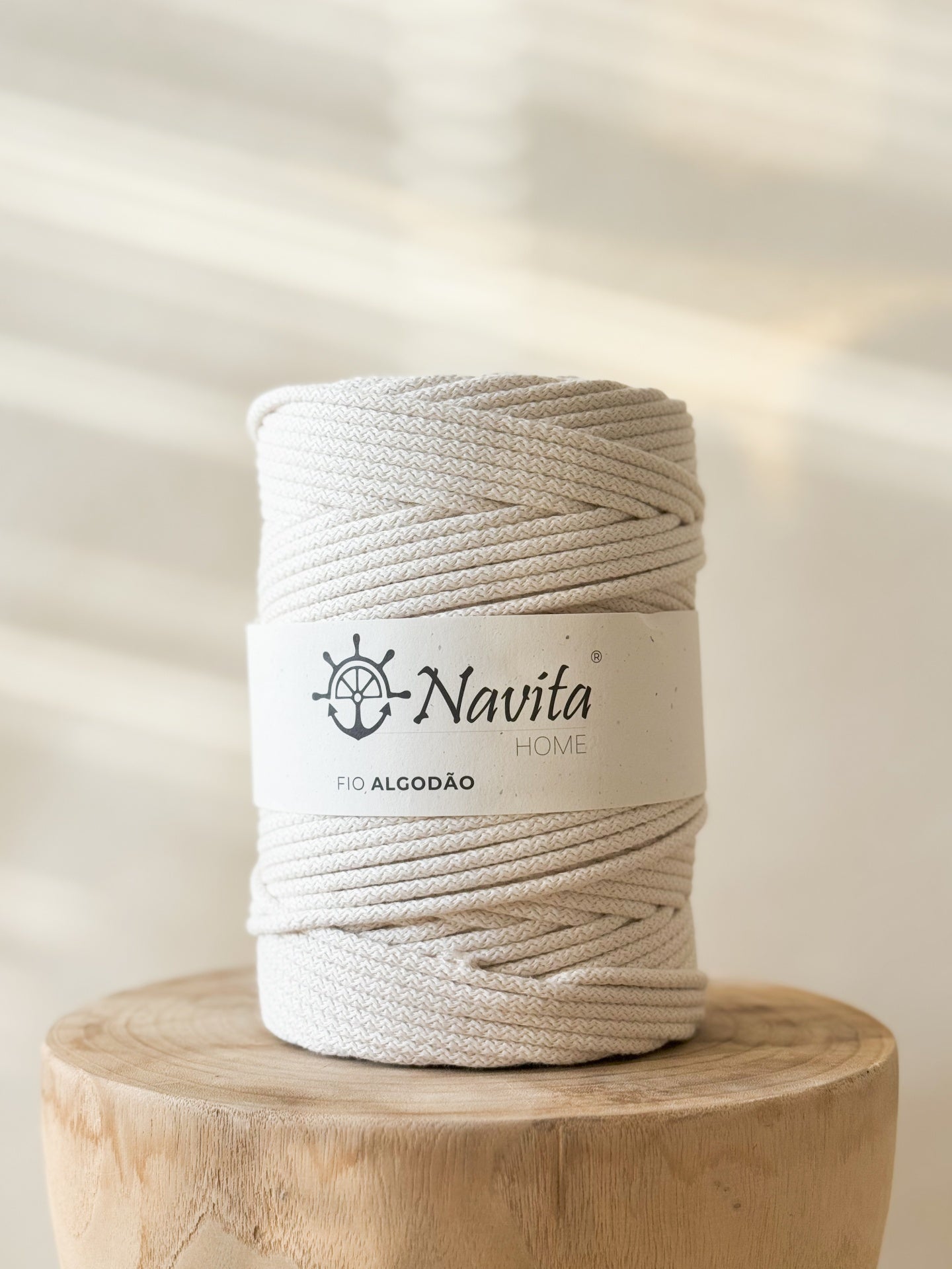Fio Tricotado Algodão Com Alma 5mm