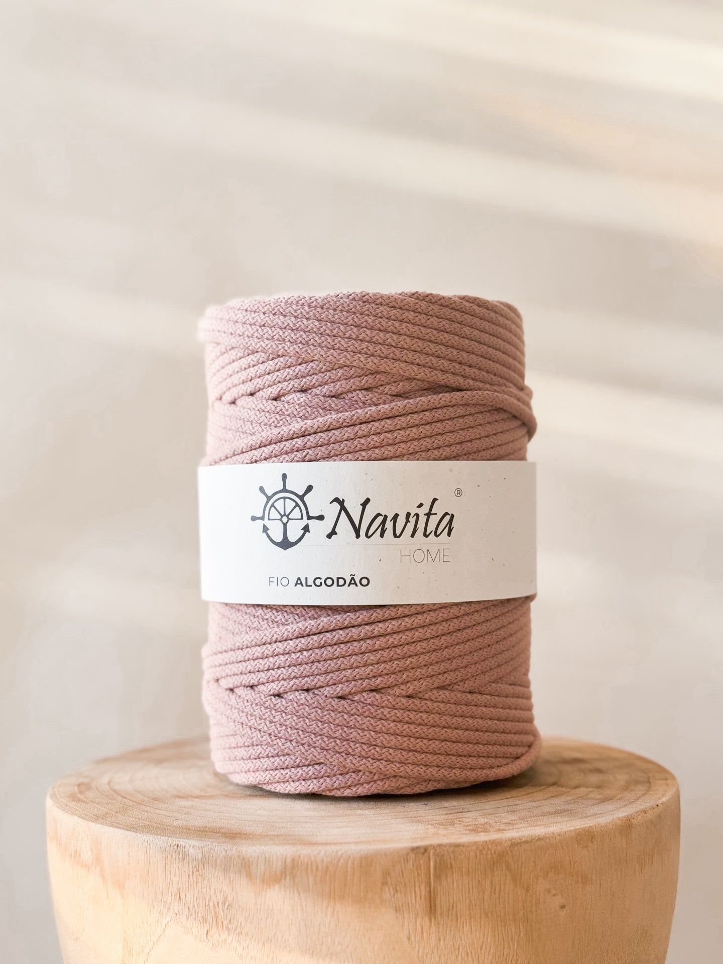 Fio Tricotado Algodão Com Alma 5mm