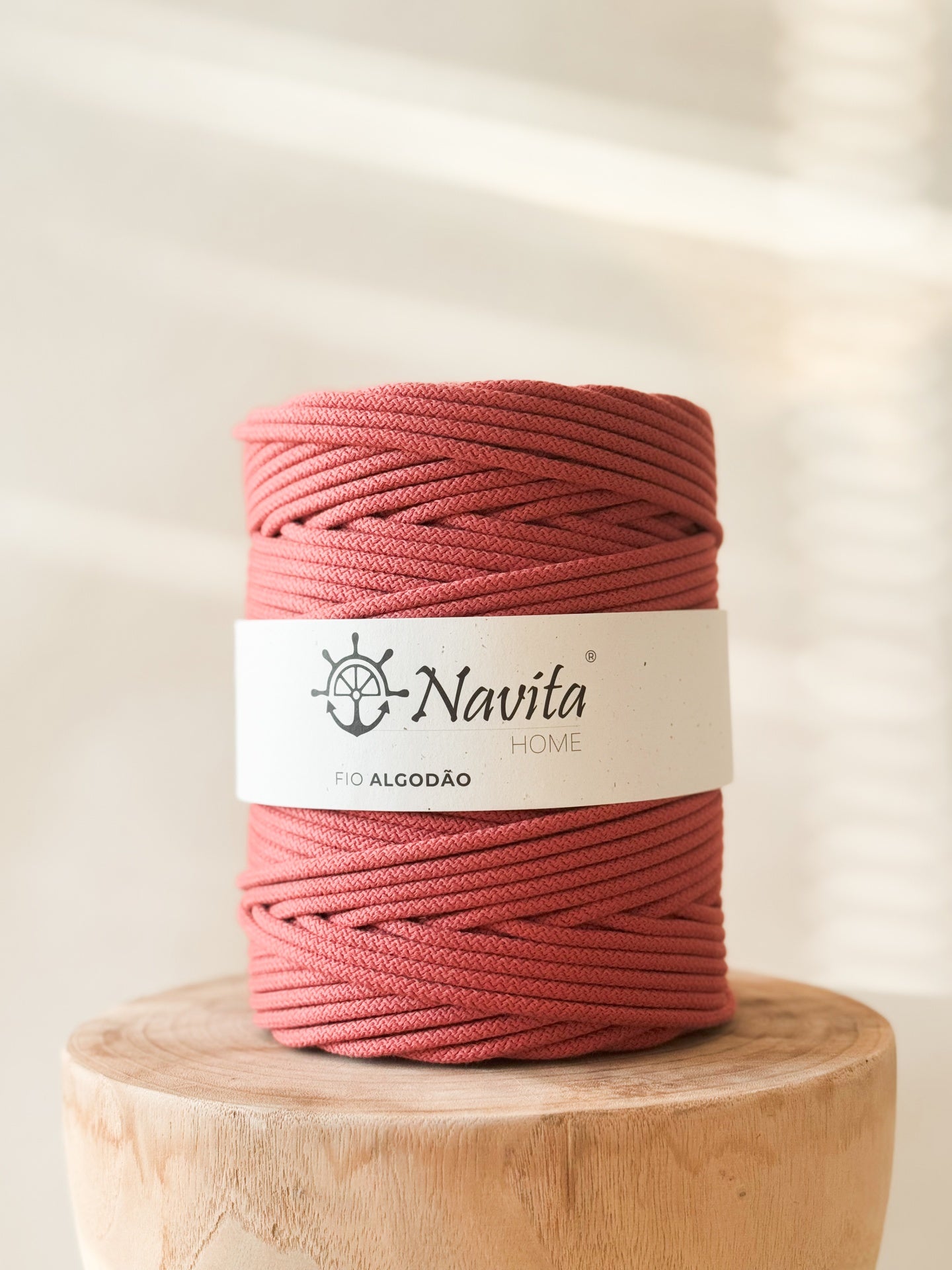 Fio Tricotado Algodão Com Alma 5mm