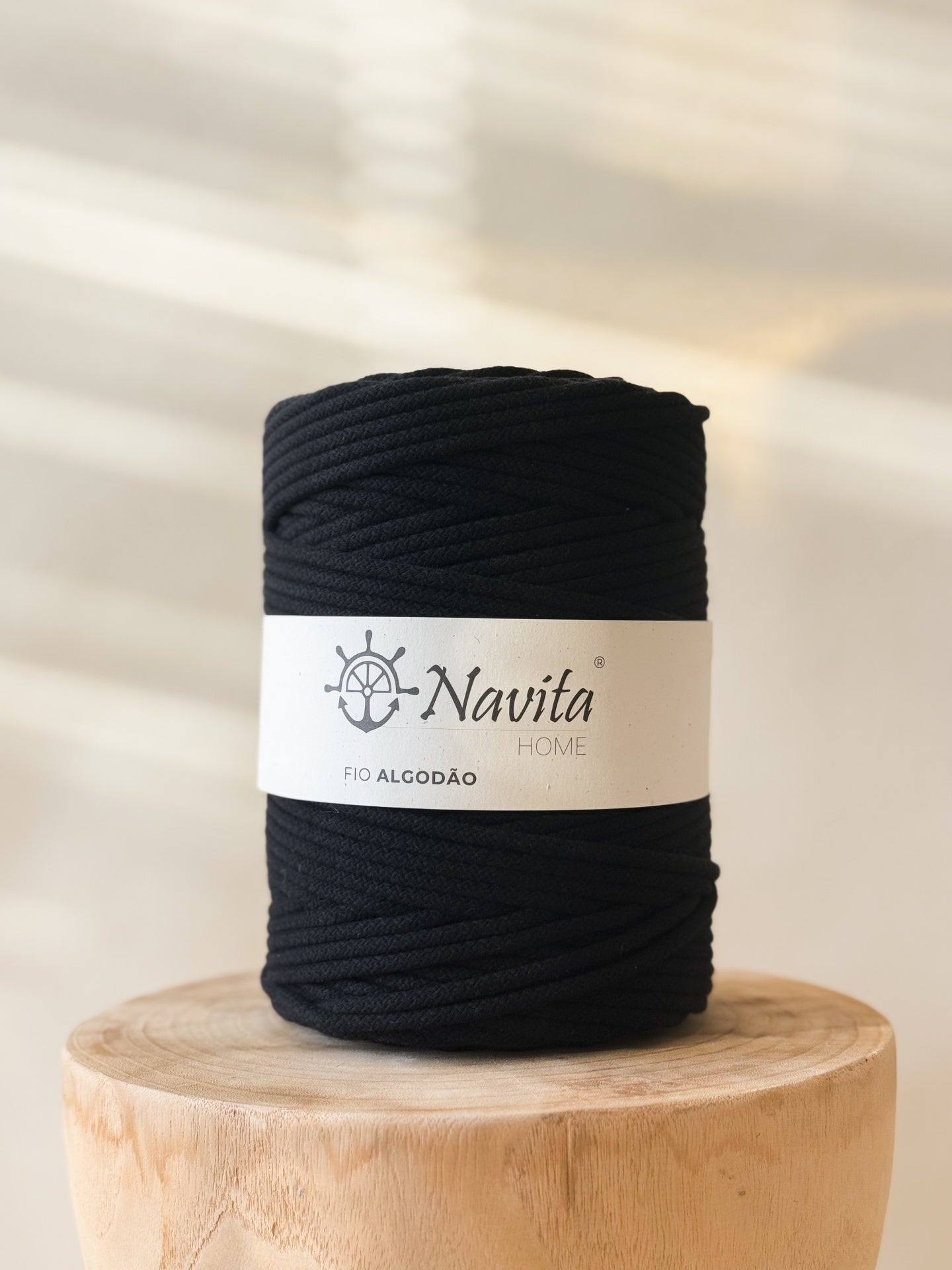 Fio Tricotado Algodão Com Alma 5mm
