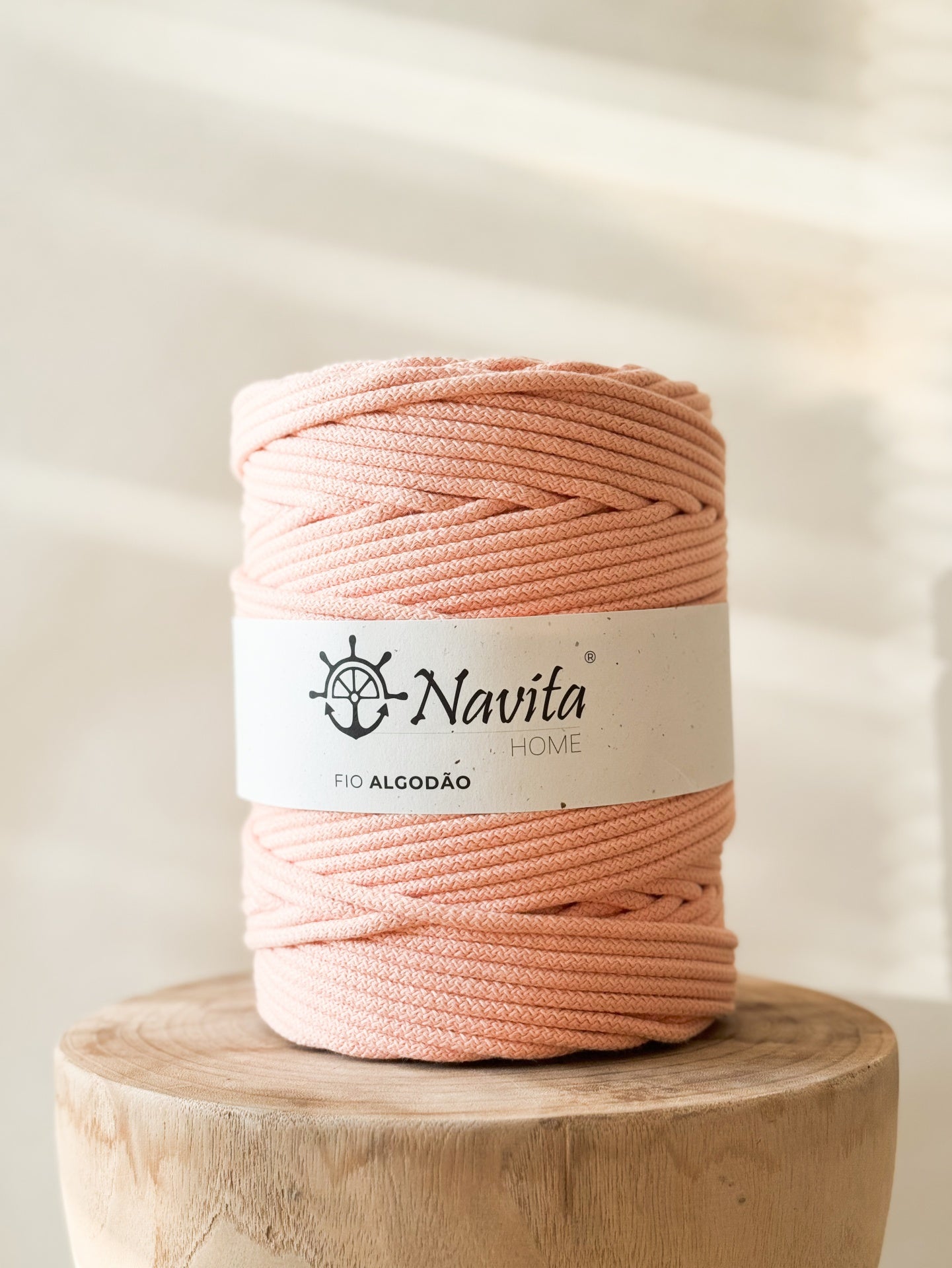 Fio Tricotado Algodão Com Alma 5mm