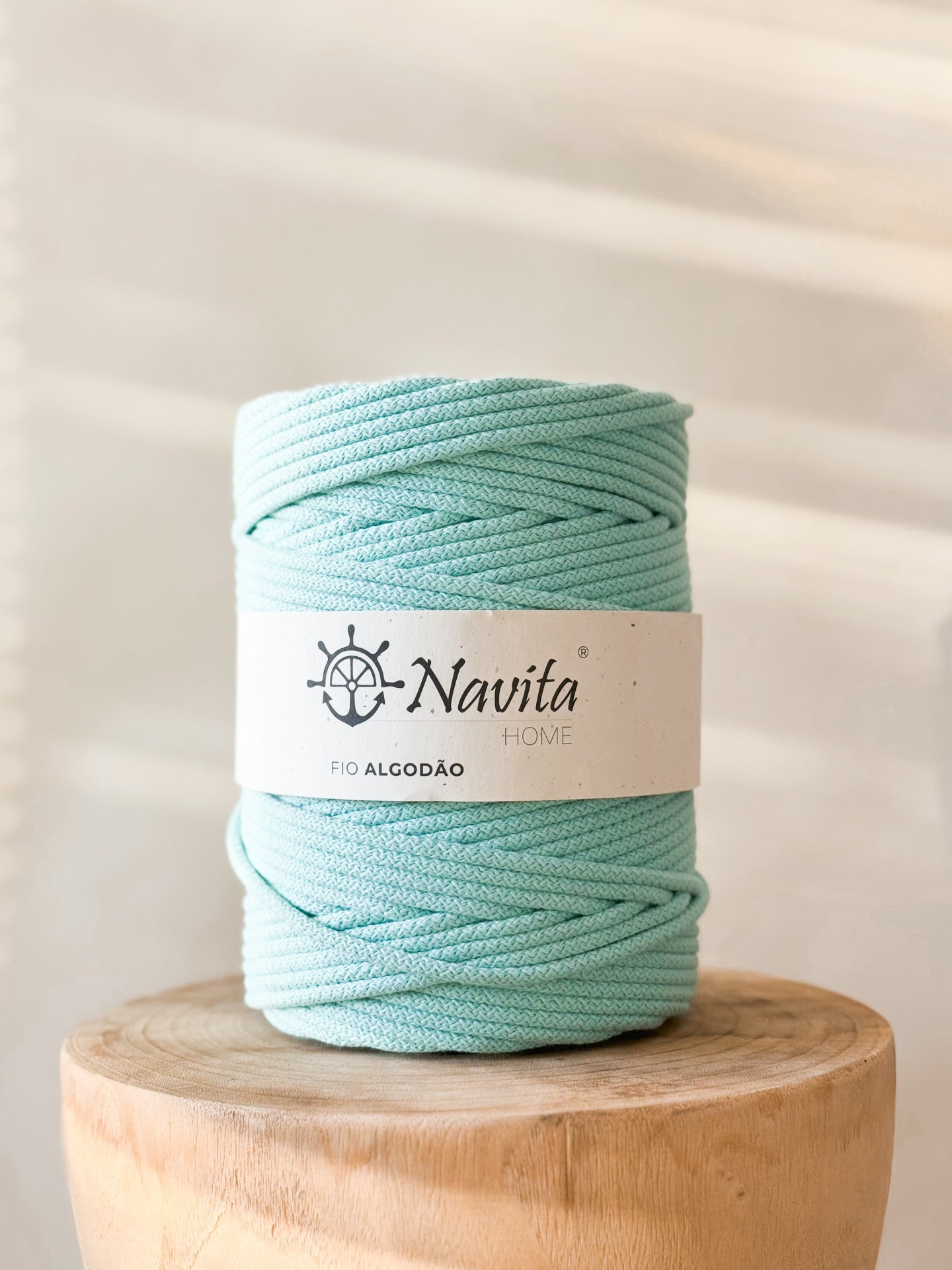 Fio Tricotado Algodão Com Alma 5mm