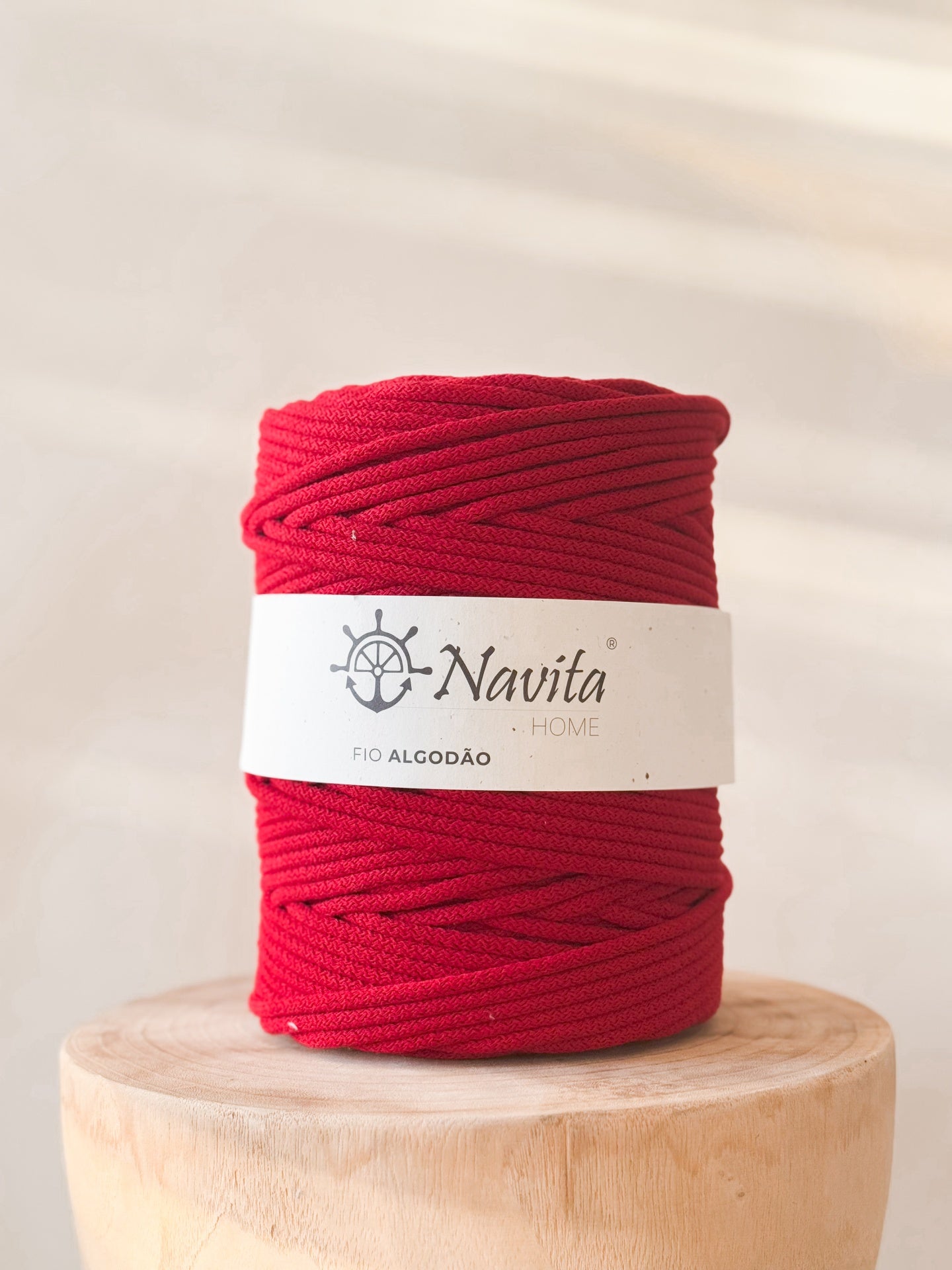 Fio Tricotado Algodão Com Alma 5mm