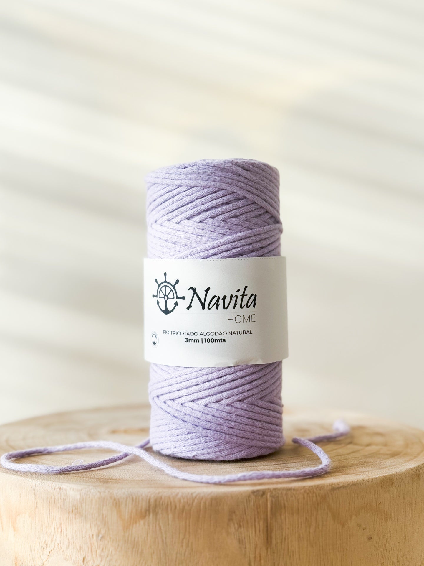 Fio Tricotado Algodão 3mm