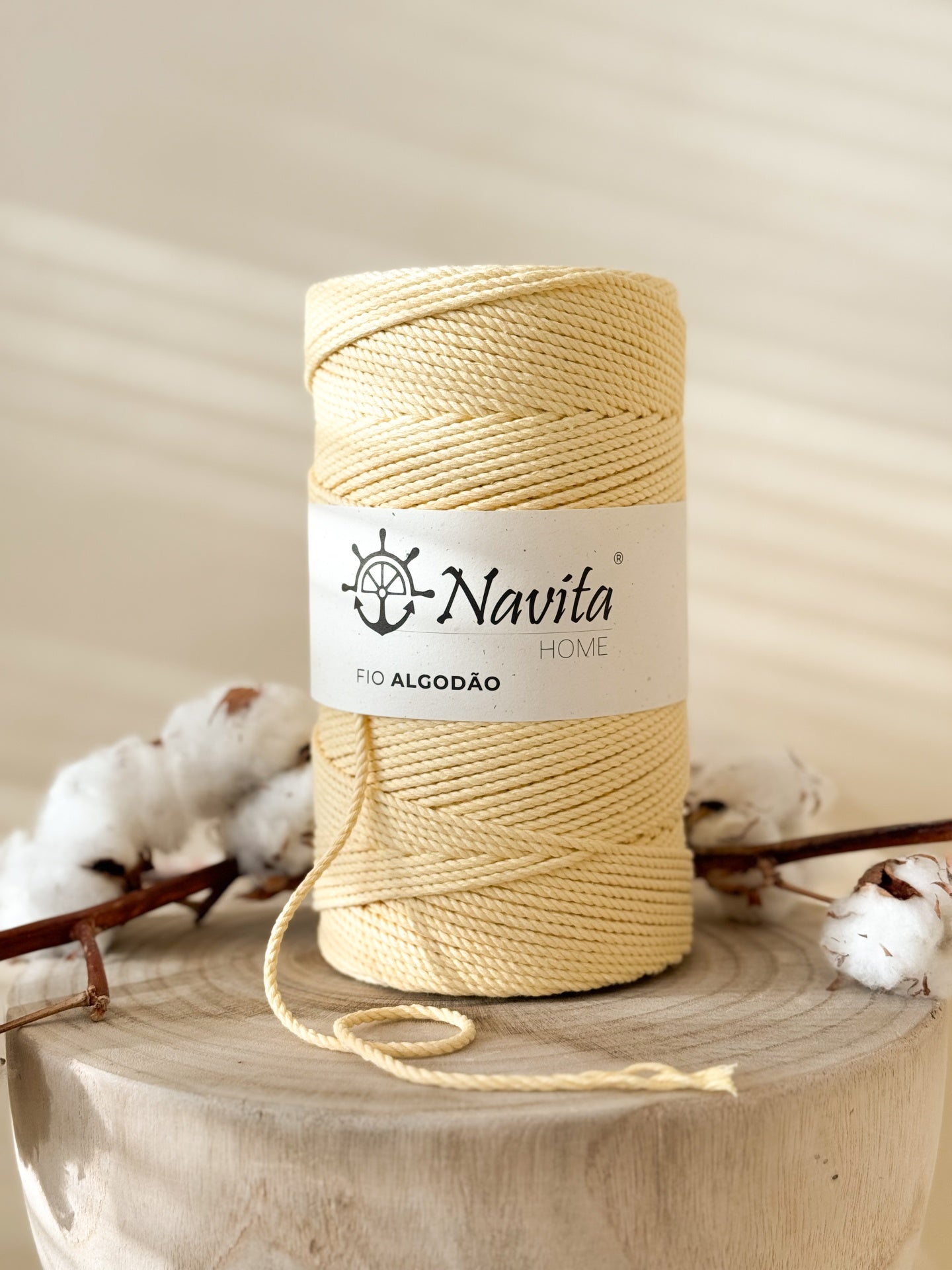 Twisted Cotton Yarn 3mm 