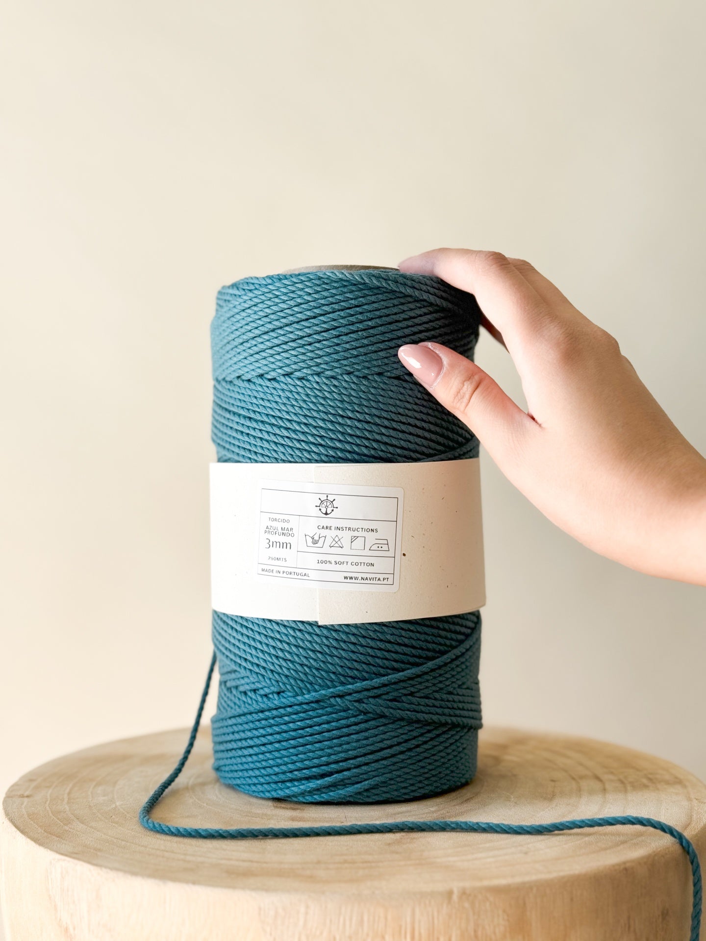 Twisted Cotton Yarn 3mm 