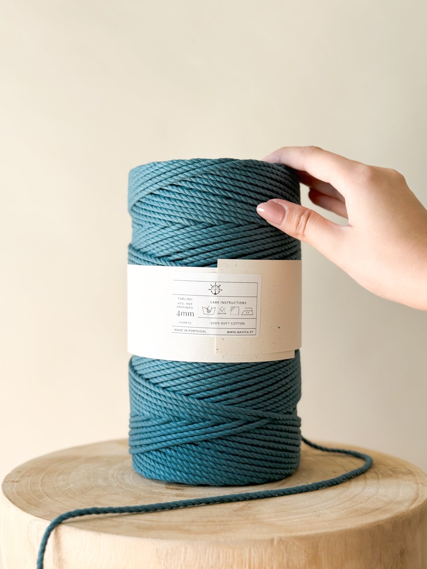 Fio Torcido Algodão 4mm