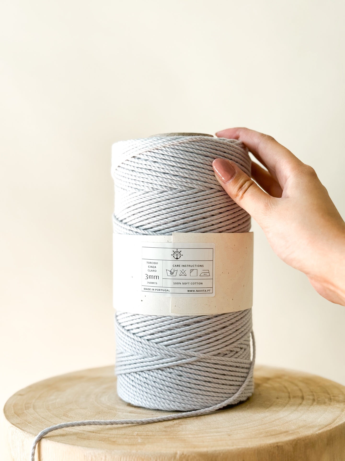 Twisted Cotton Yarn 3mm 