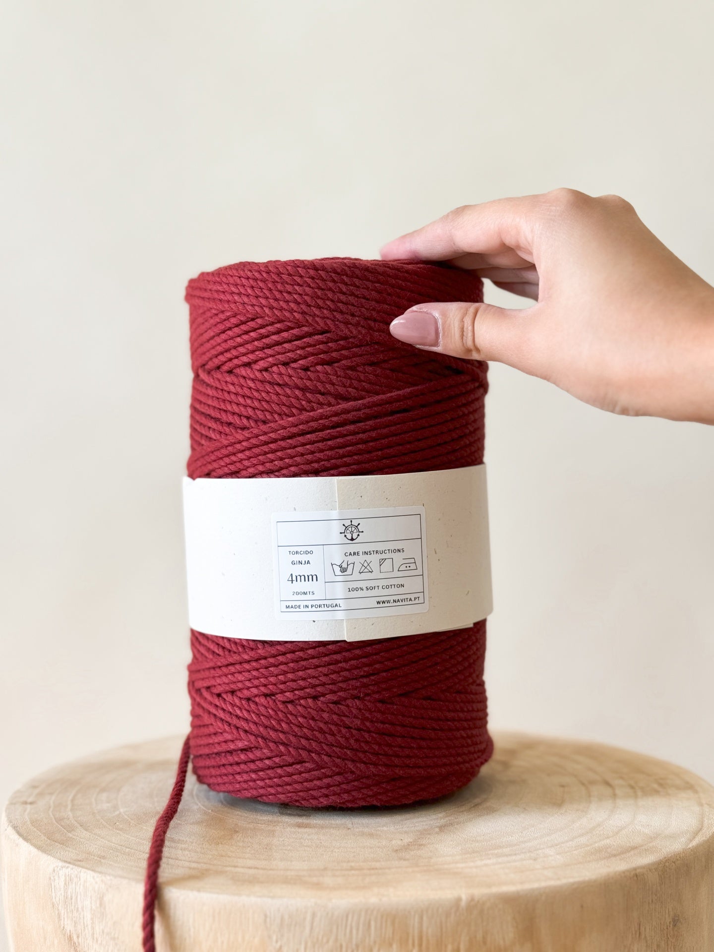 Fio Torcido Algodão 4mm