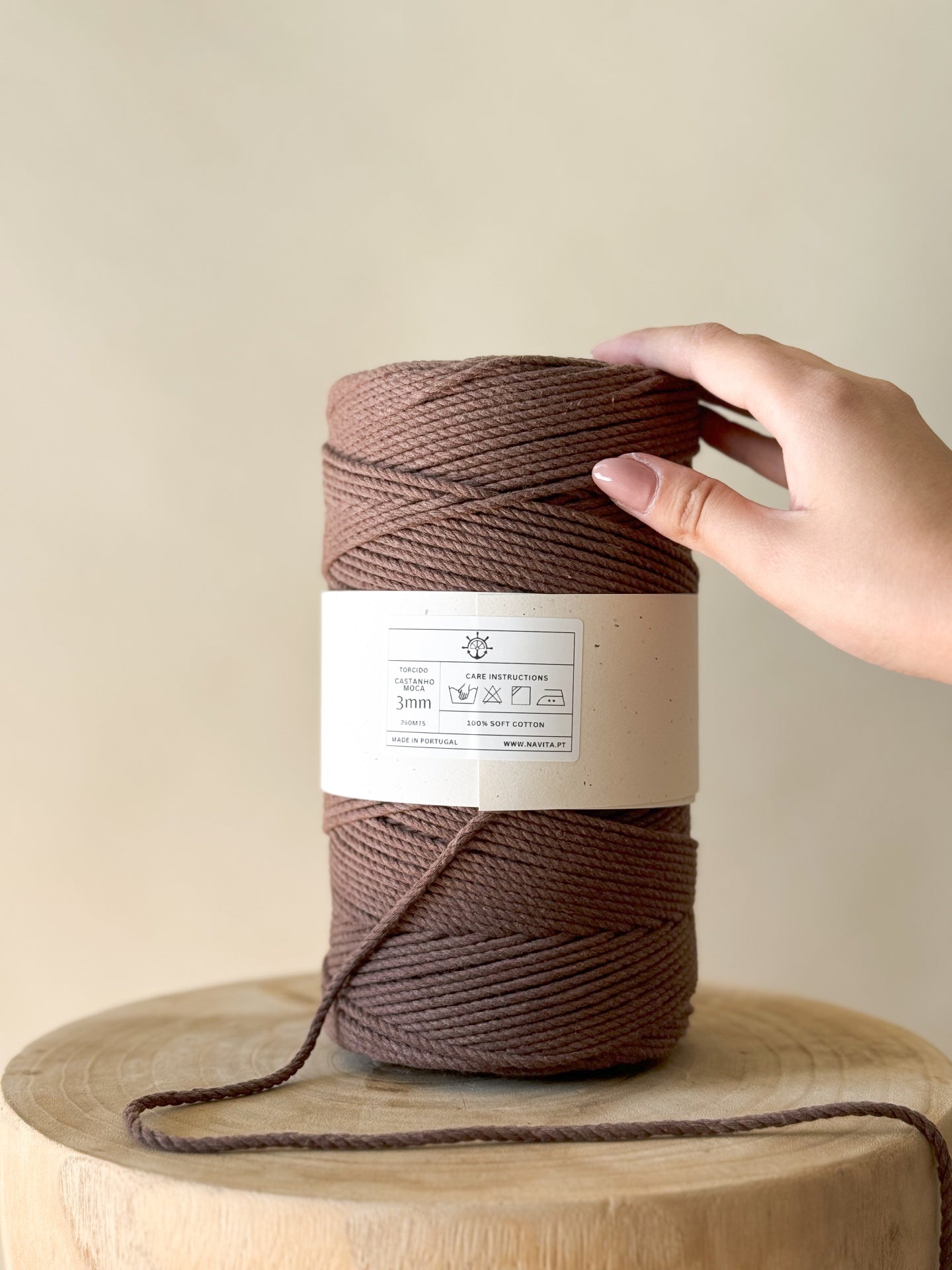 Twisted Cotton Yarn 3mm 
