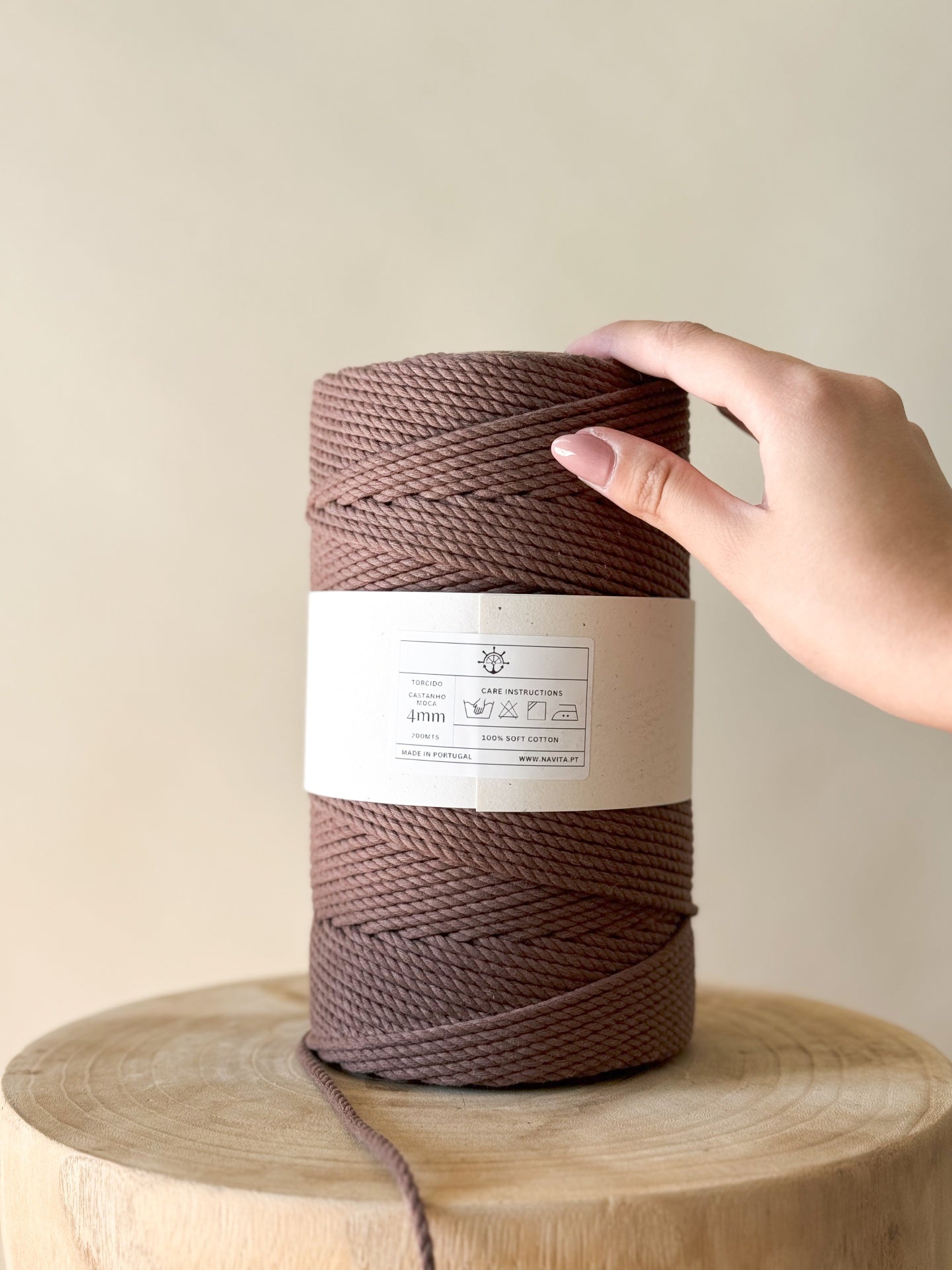 Fio Torcido Algodão 4mm