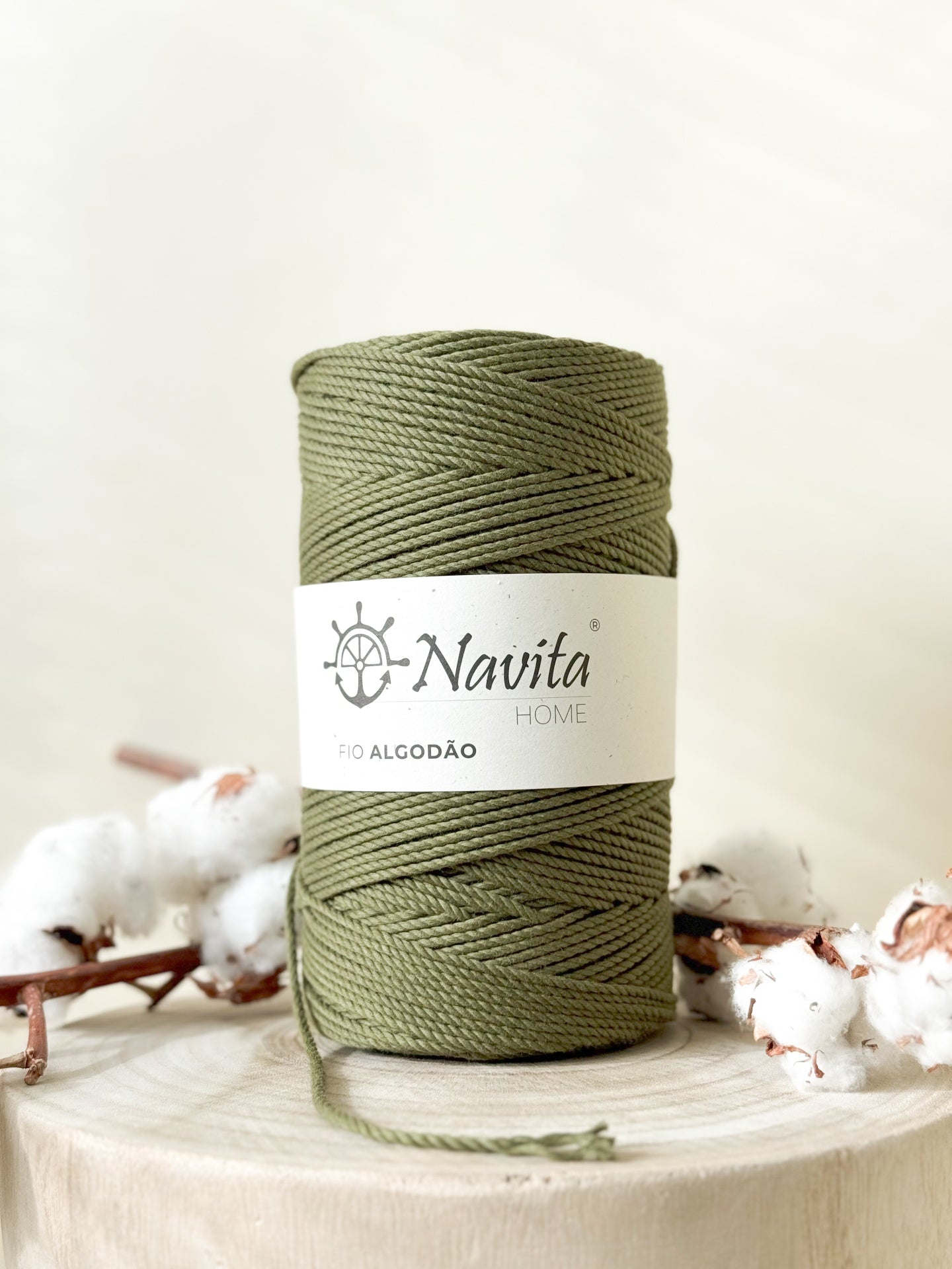 Twisted Cotton Yarn 3mm 