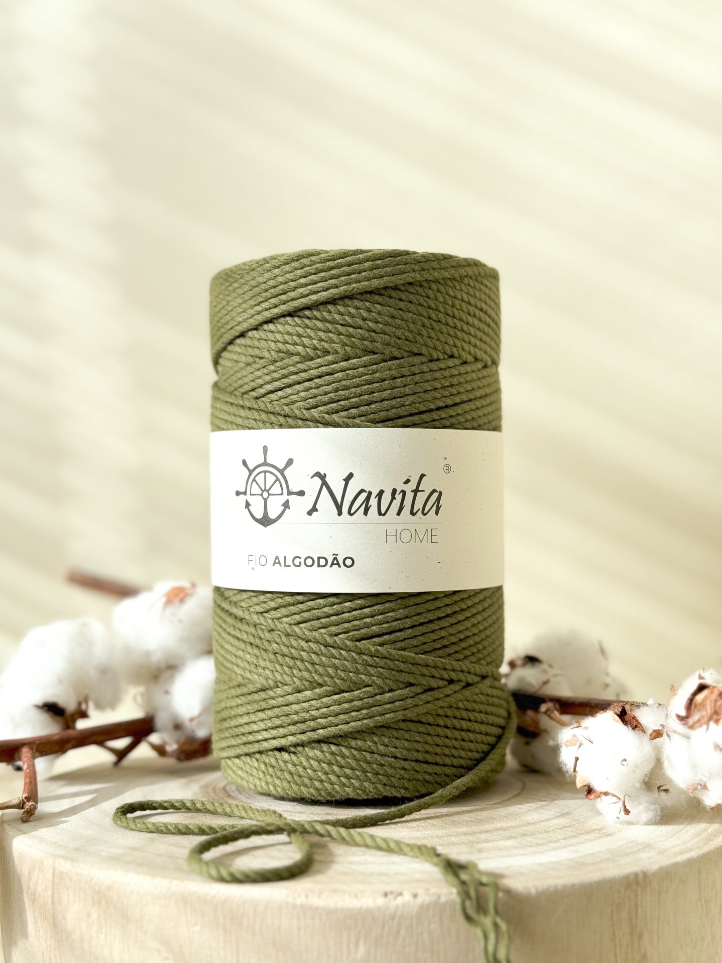 Twisted Cotton Yarn 3mm 