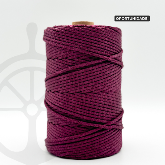 Fio Náutico Tubular Bordeaux - 3mm