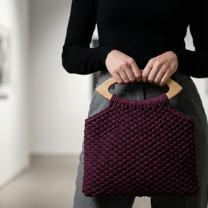 Kit Completo — Crie a sua Bolsa em Macramé