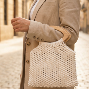 Kit Completo — Crie a sua Bolsa em Macramé