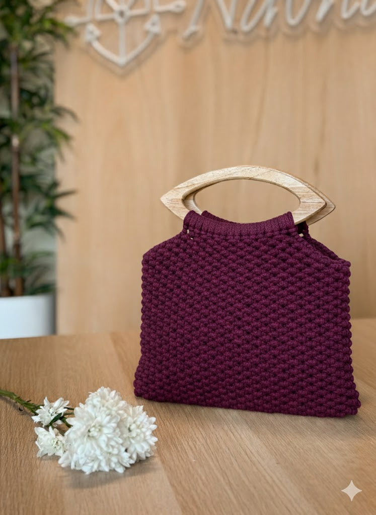 Kit Completo — Crie a sua Bolsa em Macramé
