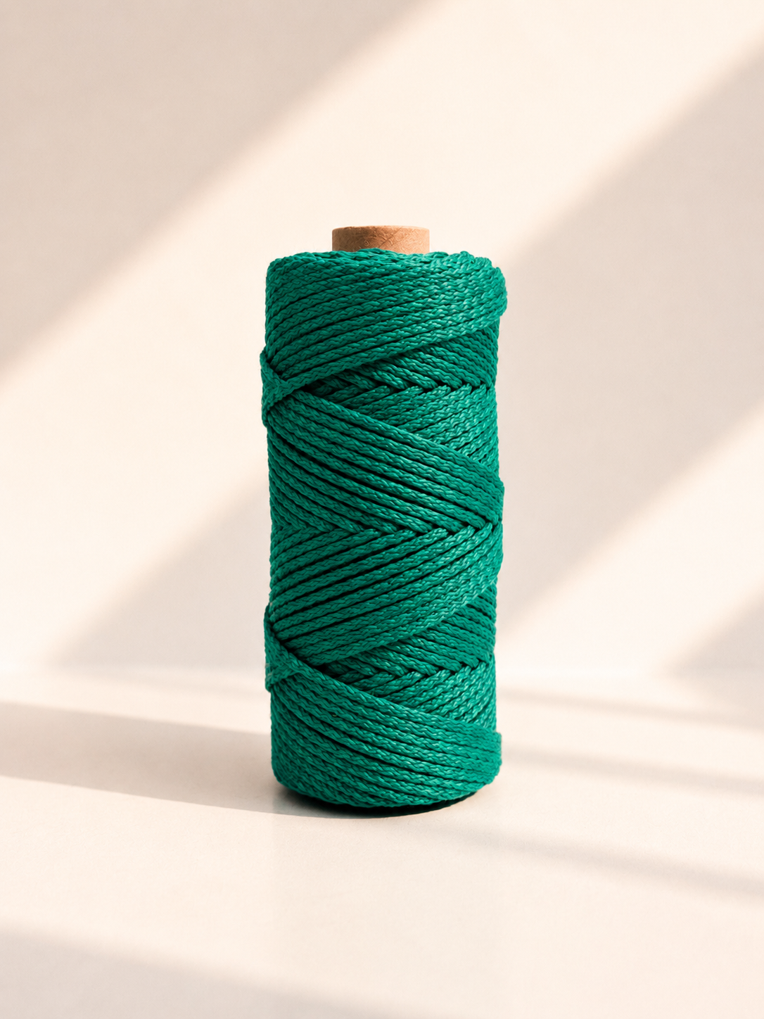 Fio Náutico Tubular Verde Esmeralda - 3mm [OPORTUNIDADE]