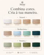 Fio Entrançado Algodão 3mm