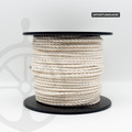 Cuerda Trenzada de Algodón Natural - 8mm [Maleable] [OPORTUNIDAD]