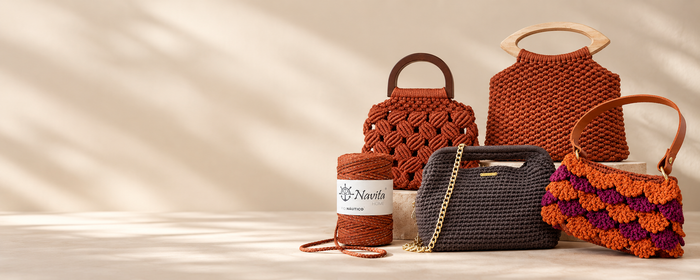 Bolsos de macramé