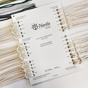 Bundle Comece no Macramé - Fio Entrançado + Fio Torcido + Catálogo
