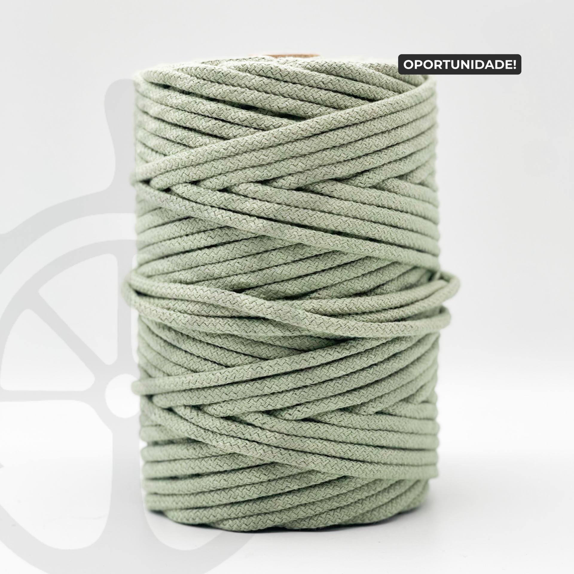 Hilo de Punto con Alma 100% Algodón Eucalipto - 5mm [OPORTUNIDAD]